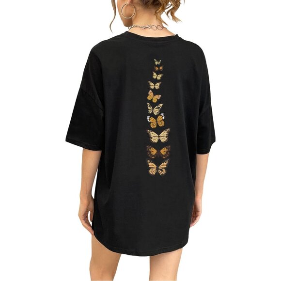 Tops - Women's Oversized T Shirts Graphic Tees Casual Vintage Summer Tops